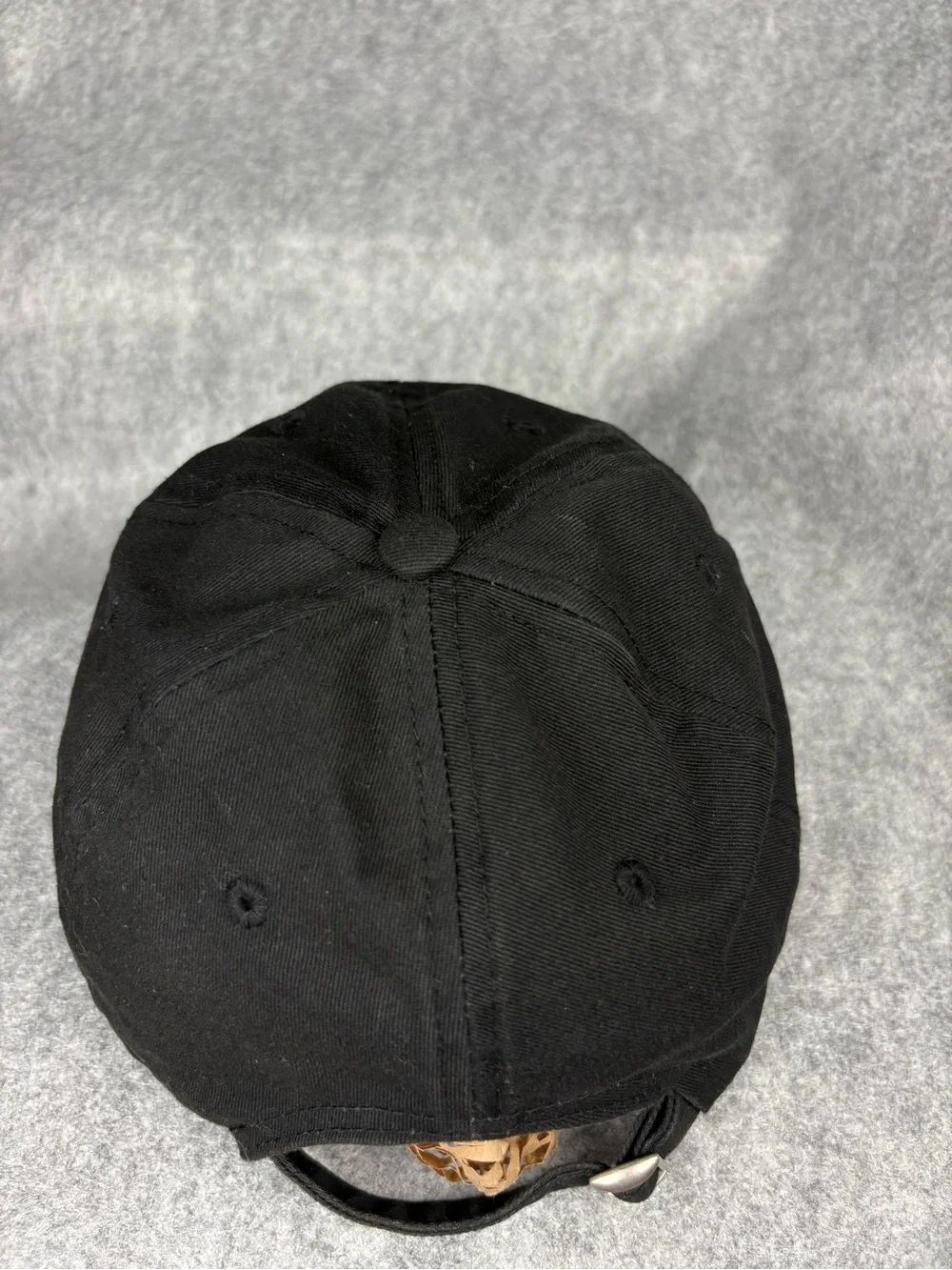 Peloton Black Logo Adjustable Dad Hat Cotton Strapback Cap